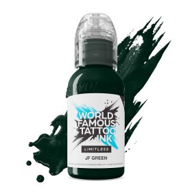 World Famous Limitless Tattoo Ink - JF Green 1oz - Jay...