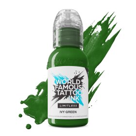 World Famous Tattoo Ink Limitless Ivy Green in 30ml ein...