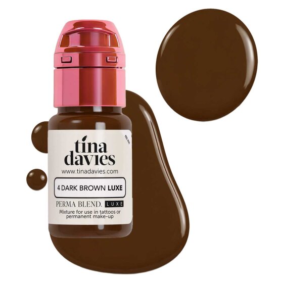 Perma Blend Luxe PMU Ink –  Dark Brown 15ml - I Love Ink Brow Collection by Tina Davies(EU REACH Version) 1200x1200 jpeg