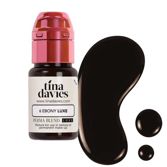 Perma Blend Luxe PMU Ink –  Ebony 15ml - I Love Ink Brow Collection by Tina Davies (EU REACH Version) 1200x1200 jpeg