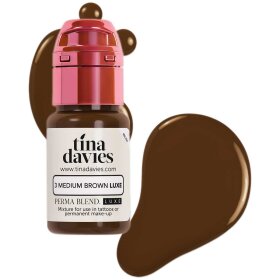 Perma Blend Luxe PMU Ink – Medium Brown 15ml - I...