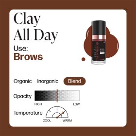 Perma Blend Luxe Microblading Ink - Clay All Day 10ml (EU...