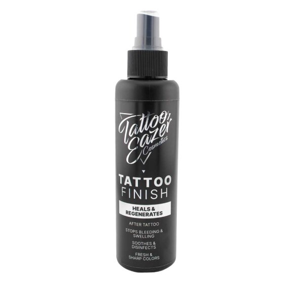 Tattoo Eazer Cosmetics Tattoo Finish Spray Bottle 150ml for final cleaning of a freshly pierced tattoo