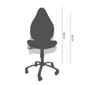 Teqler artist- / office chair - black