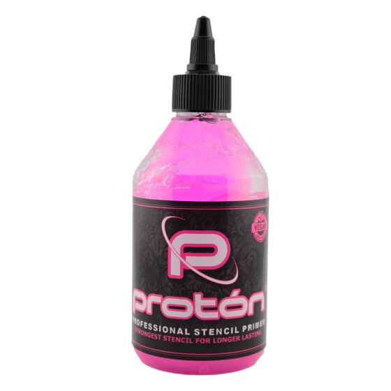 Proton Stencil Primer pink 250ml in der Twist Top Flasche zur sicheren Übertragung und Fixierung Deiner Tattooschablone 1200x1200.jpeg