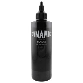 Dynamic BLKOUT Tattoo Ink 240 ml deckendes schwarz...