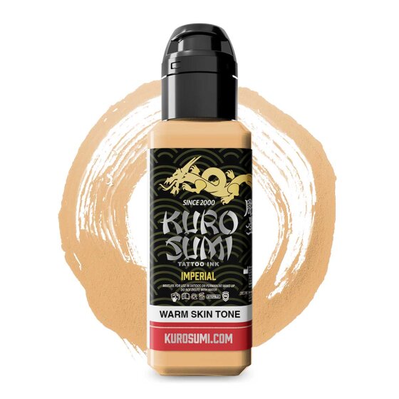 Kuro Sumi Imperial Tattoofarbe Warm Skin Tone in 44ml - Teil des Nicole Zulianello Anime Set 1200x1200 jpeg