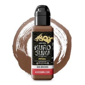 Kuro Sumi Imperial tattoo color Kin Brown in 1,5oz - part...