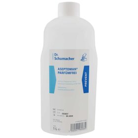 Aseptoman - fragrance-free - hand disinfection 1000 ml