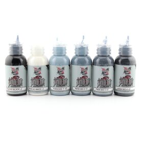 World Famous Limitless Tattoo Ink - AD Pancho Pastel Grey...