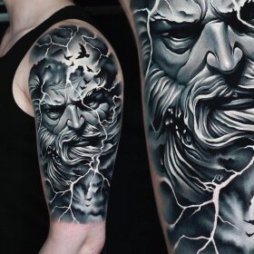 Tattoo created with World Famous Limitless Tattoo Ink -...