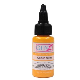 Bottle of Tattoo Color Intenze Golden Yellow 1oz - buy at...