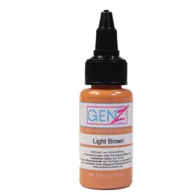 Bottle of Tattoo Color Intenze Light Brown 1oz - buy at...