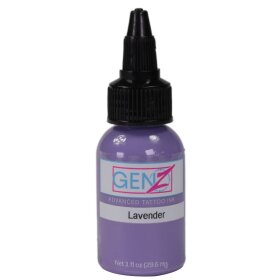 Bottle of Tattoo Color Intenze Gen-Z Lavender 1oz - buy...