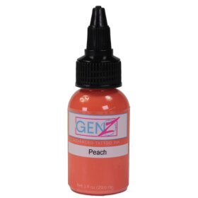 Bottle of Tattoo Color Intenze Gen-Z Peach 1oz - buy at...